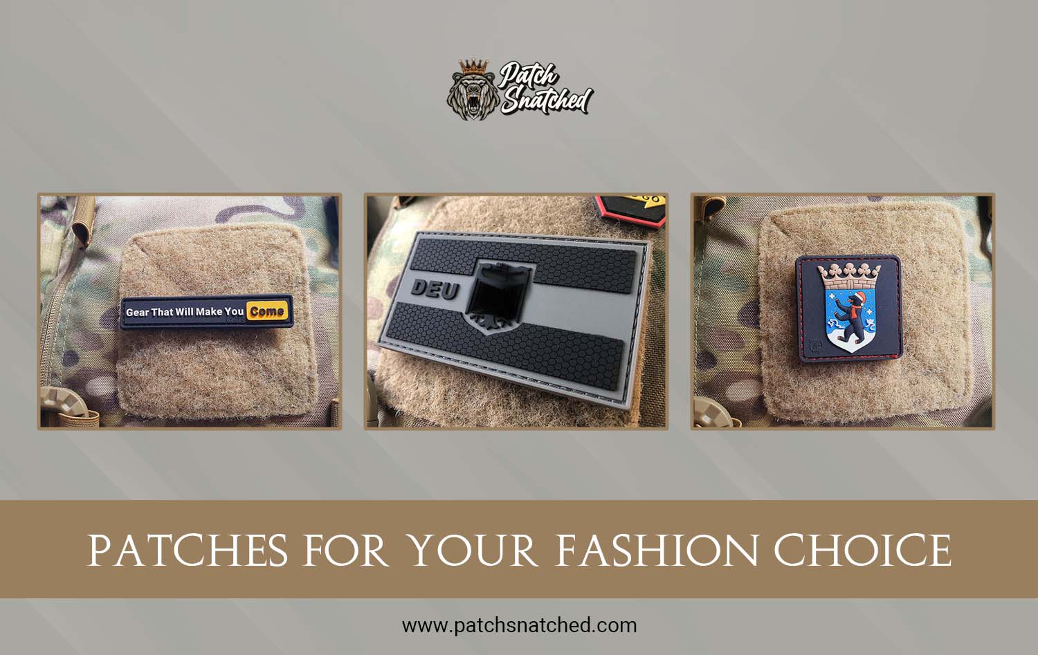 Patches For Your Fashion Choice ;A Marriage of Creativity and Character