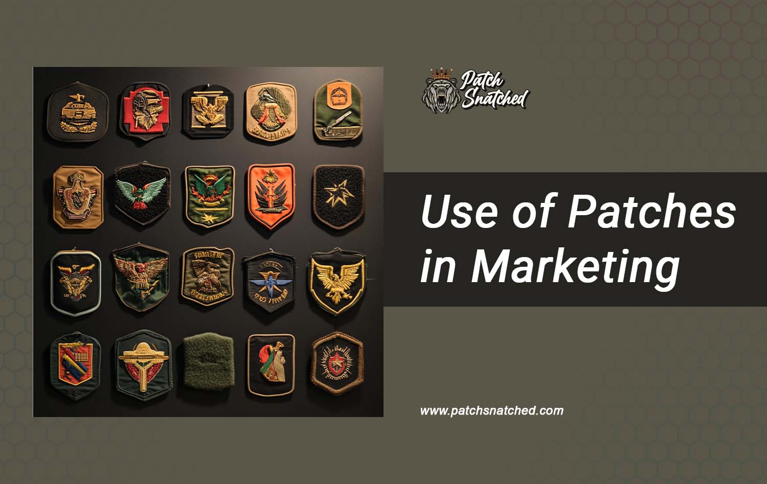 Use Of Patches In Branding