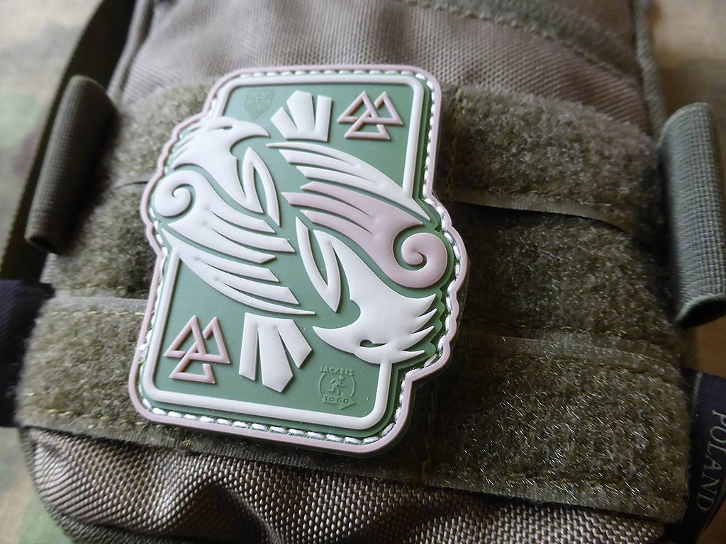 Odins RAVEN Patch, multicam / 3D Rubber Patch - Patch Snatched