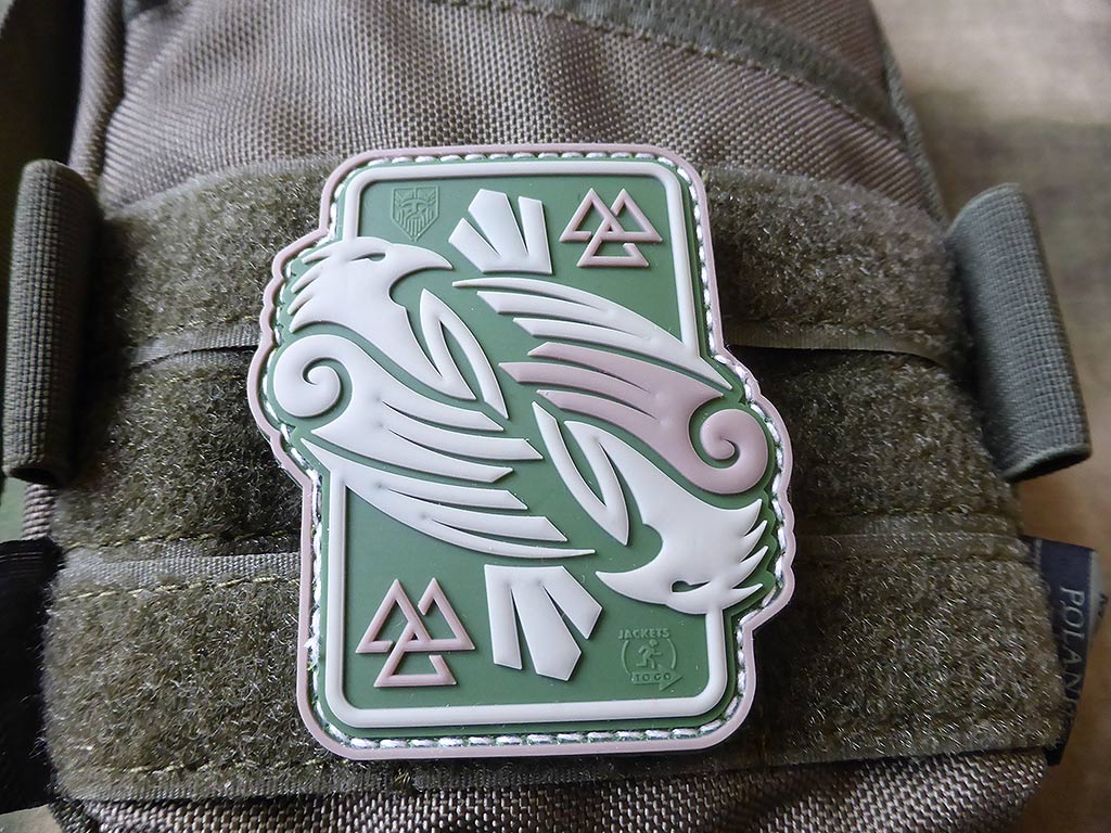 Odins RAVEN Patch, multicam / 3D Rubber Patch - Patch Snatched