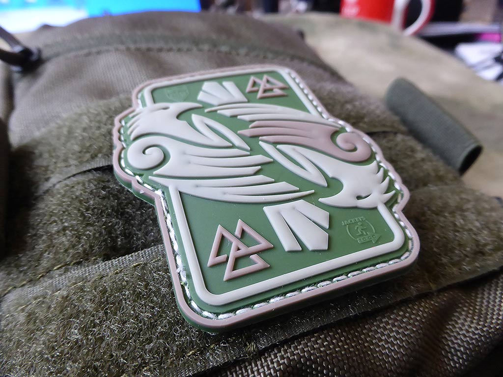 Odins RAVEN Patch, multicam / 3D Rubber Patch - Patch Snatched