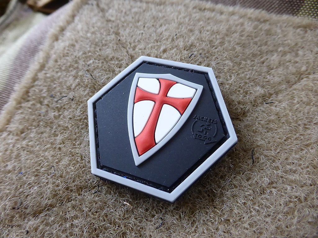 RECTE FACIENDO SCHILD Hexagon Patch / 3D Rubber Patch, HexPatch - Patch Snatched
