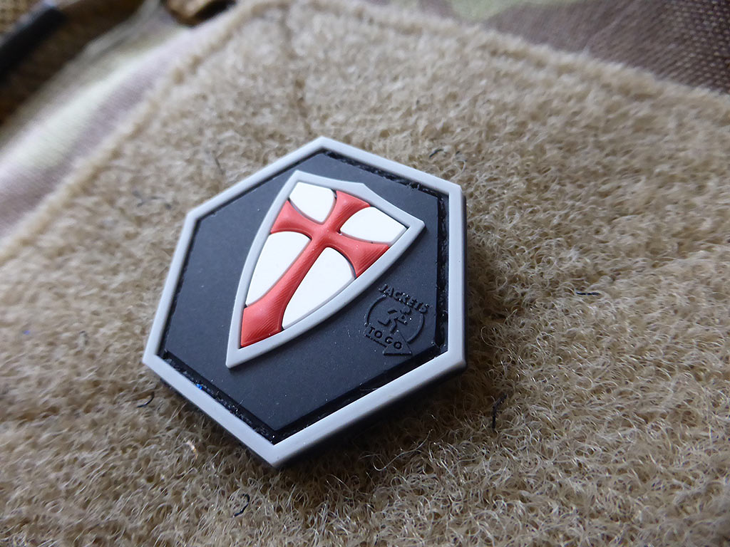 RECTE FACIENDO SCHILD Hexagon Patch / 3D Rubber Patch, HexPatch - Patch Snatched