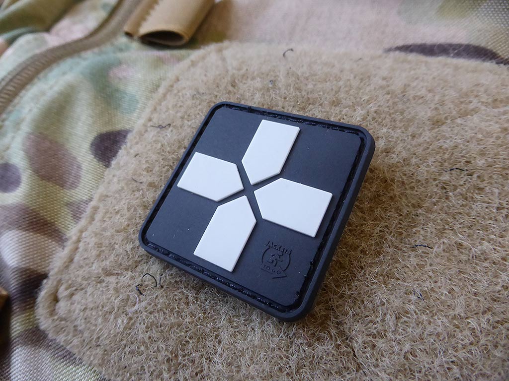 RedCross Medic Patch, 40mm, swat / 3D Rubber Patch - Patch Snatched
