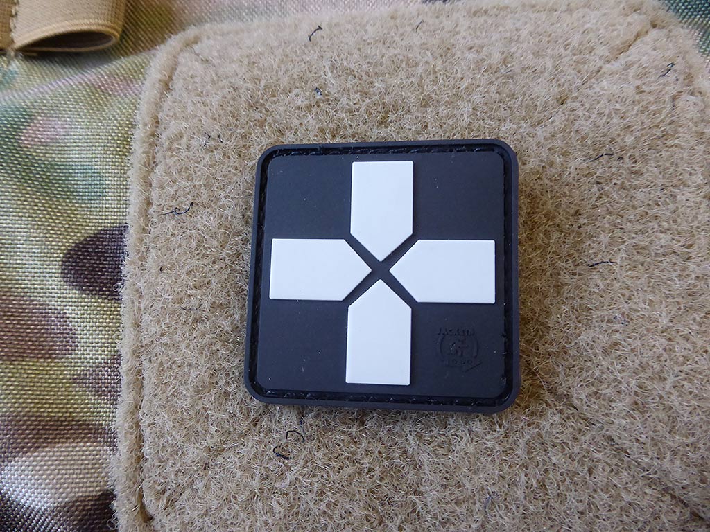 RedCross Medic Patch, 40mm, swat / 3D Rubber Patch - Patch Snatched