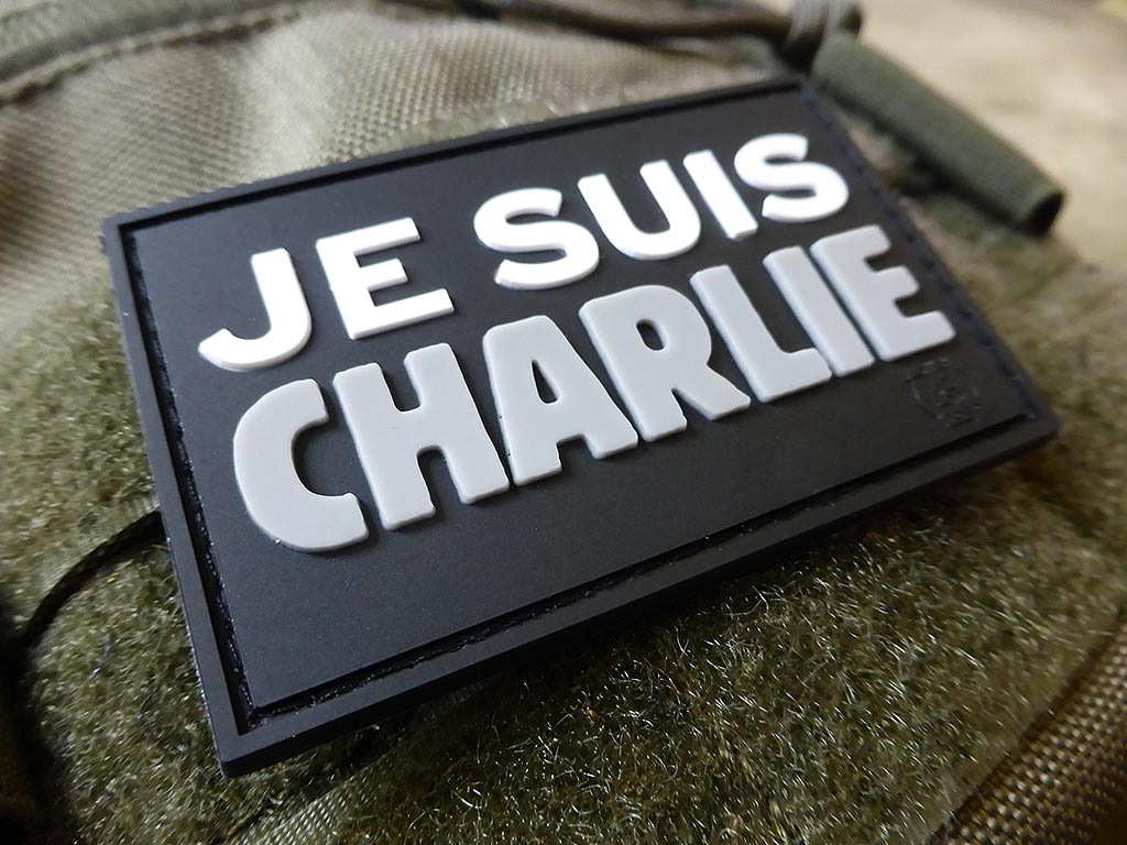 Je Suis Charlie Patch / 3D Rubber patch - Patch Snatched