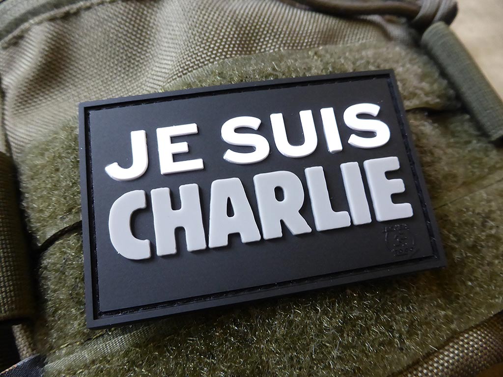 Je Suis Charlie Patch / 3D Rubber patch - Patch Snatched