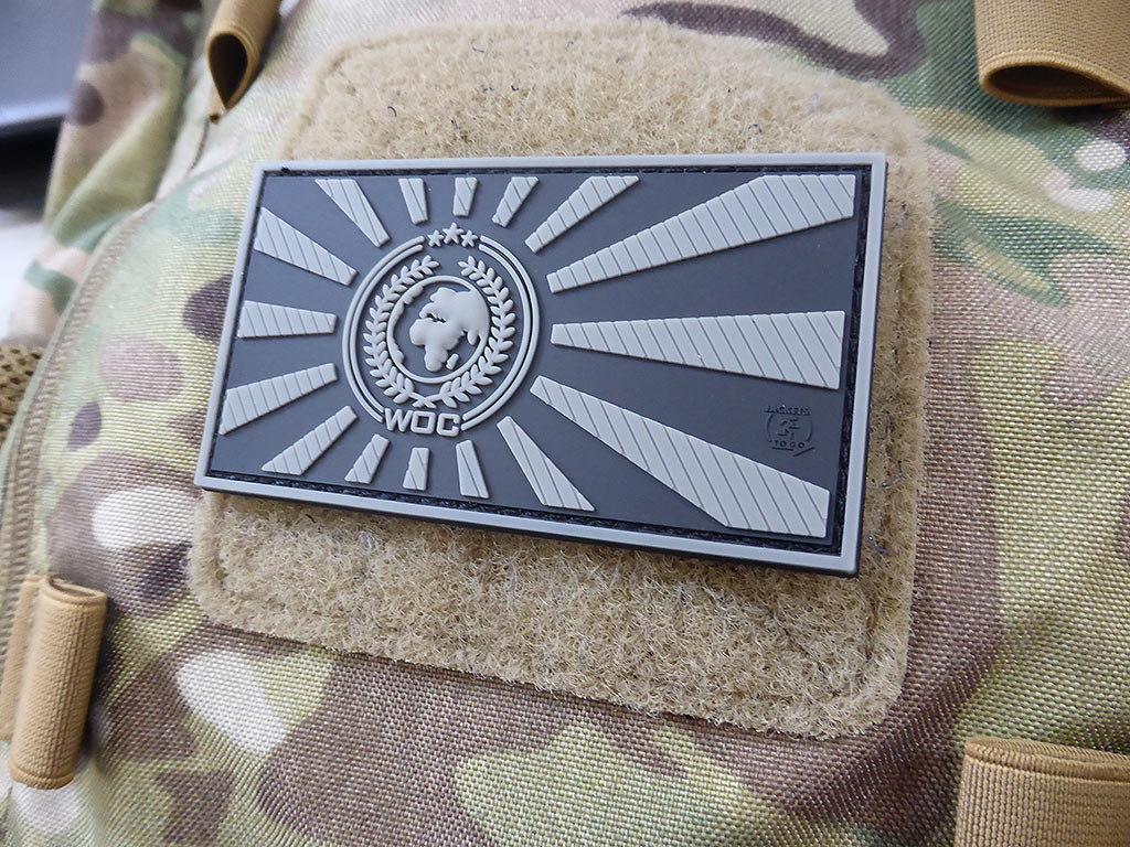 World Of Conflict Rising Sun Patch, steingrauolive / 3D Rubber Patch - Patch Snatched