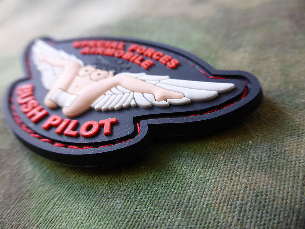 Bush Pilot Wing Patch, fullcolor / 3D Rubber Patch - Patch Snatched