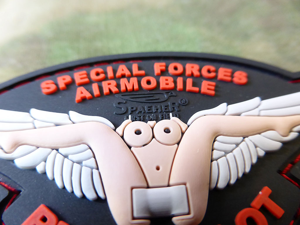 Bush Pilot Wing Patch, fullcolor / 3D Rubber Patch - Patch Snatched