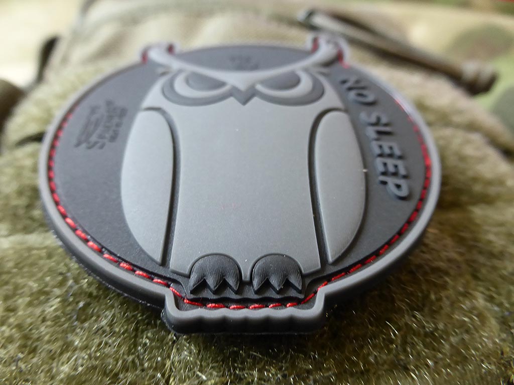 No Sleep - SpecialOps Eulen Patch, / 3D Rubber Patch - Patch Snatched