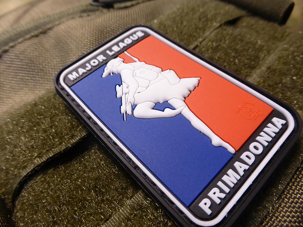 MAJOR LEAGUE PRIMADONNA Patch, fullcolor / 3D Rubber Patch - Patch Snatched