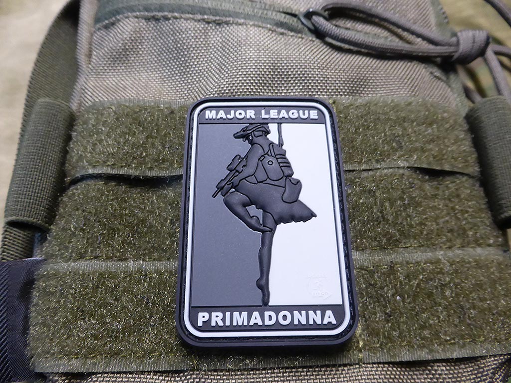 MAJOR LEAGUE PRIMADONNA Patch, swat / 3D Rubber Patch - Patch Snatched