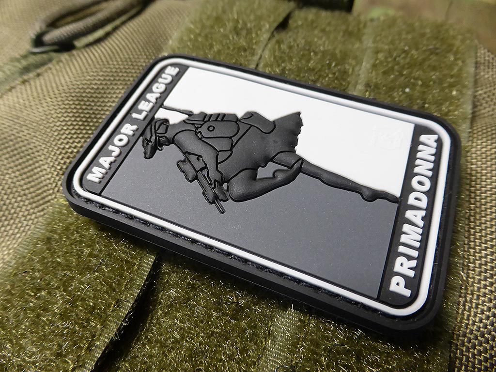 MAJOR LEAGUE PRIMADONNA Patch, swat / 3D Rubber Patch - Patch Snatched
