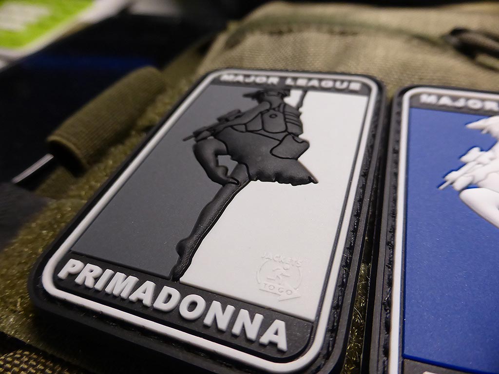MAJOR LEAGUE PRIMADONNA Patch, swat / 3D Rubber Patch - Patch Snatched