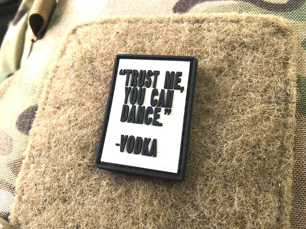 TRUST ME, YOU CAN DANCE Patch, 3D Rubber Patch - Patch Snatched