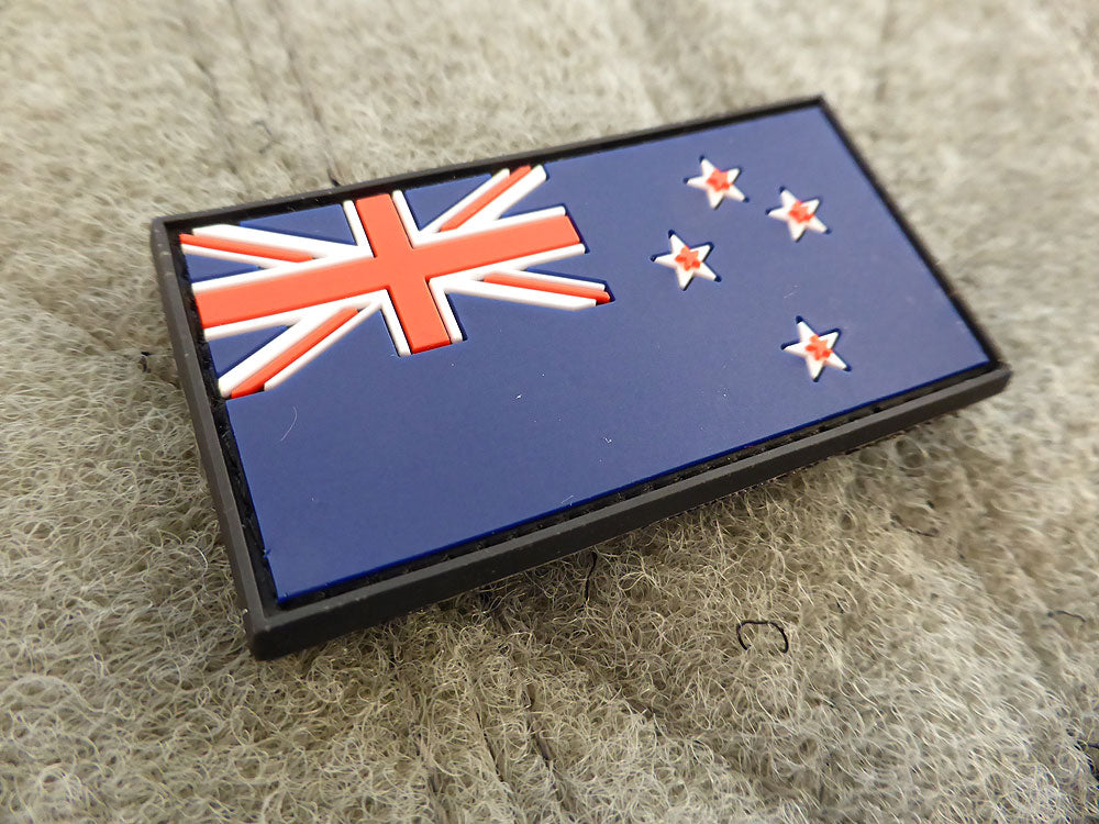 Neuseeland Flagge - Patch / 3D Rubber patch - Patch Snatched