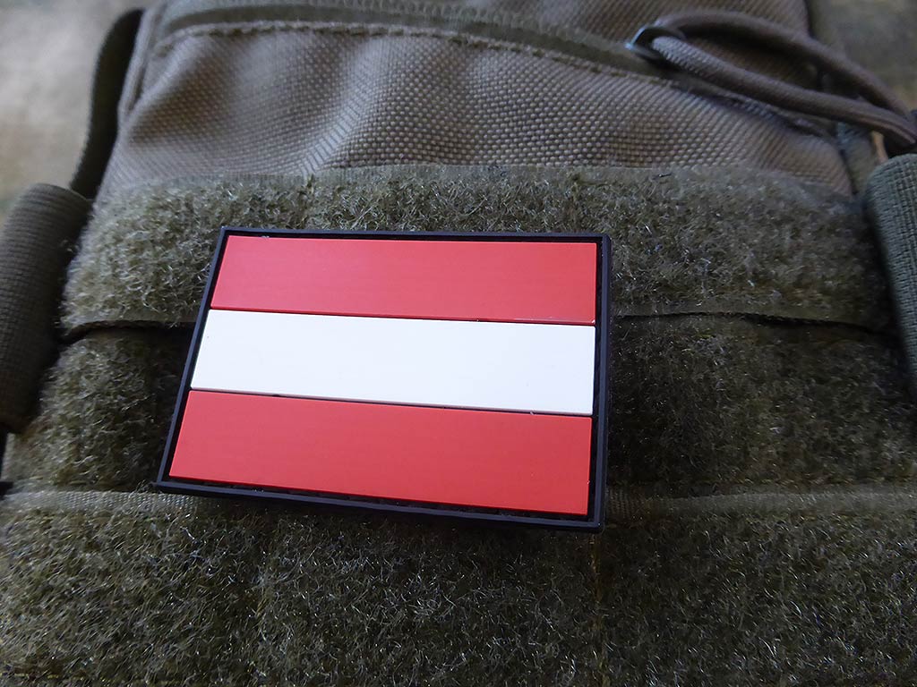 Österreich Flagge Klein - Patch - Patch Snatched