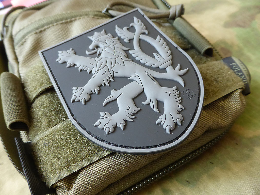 CZ Lion Shield Patch, blackops / 3D Rubber Patch - Patch Snatched