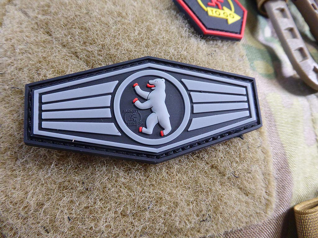 Tätigkeitsabzeichen Berlin Patch, blackops / 3D Rubber patch - Patch Snatched