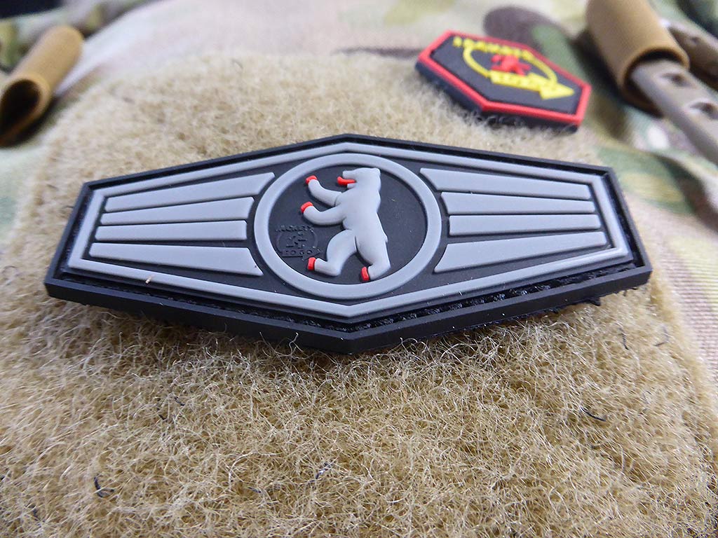 Tätigkeitsabzeichen Berlin Patch, blackops / 3D Rubber patch - Patch Snatched