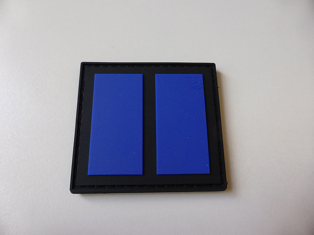 Abteilungsführer Patch, ReflexBlue, 3D Rubber Patch - Patch Snatched