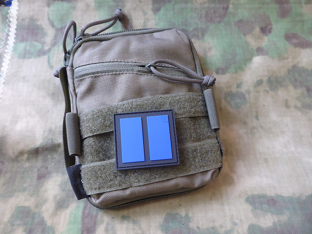 Abteilungsführer Patch, ReflexBlue, 3D Rubber Patch - Patch Snatched