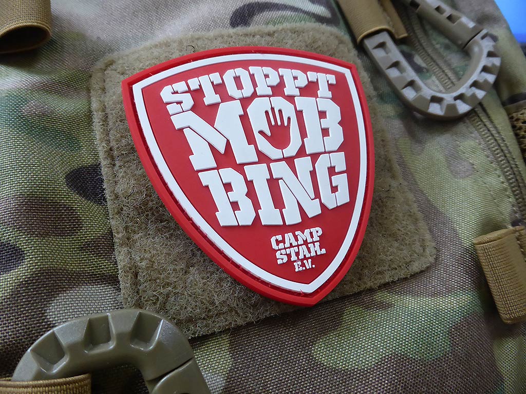STOPPT MOBBING PVC Patch / 3D Rubber Patch - Patch Snatched