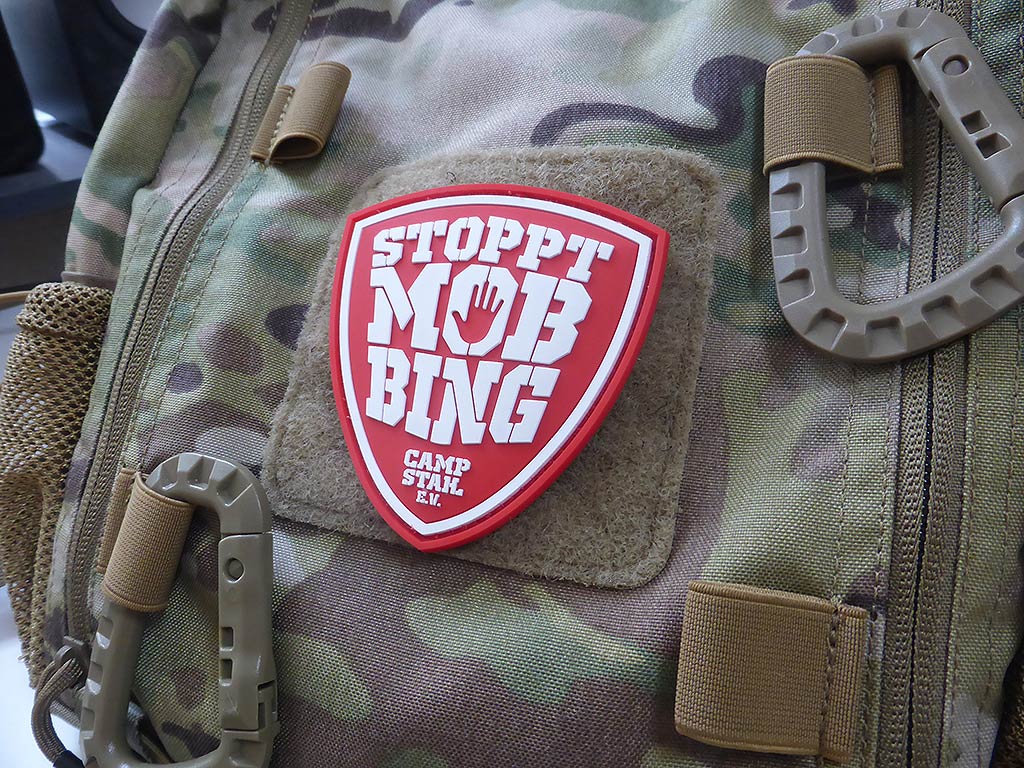 STOPPT MOBBING PVC Patch / 3D Rubber Patch - Patch Snatched