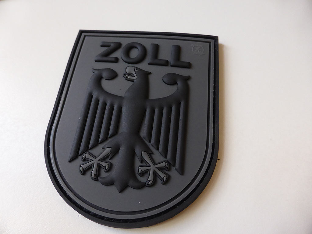 ZOLL sleeve badge, blackops, / 3D rubber patch - Patch Snatched