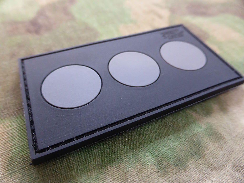 Polizeifunktionsabzeichen Zugführer Patch, blackops / 3D Rubber Patch - Patch Snatched
