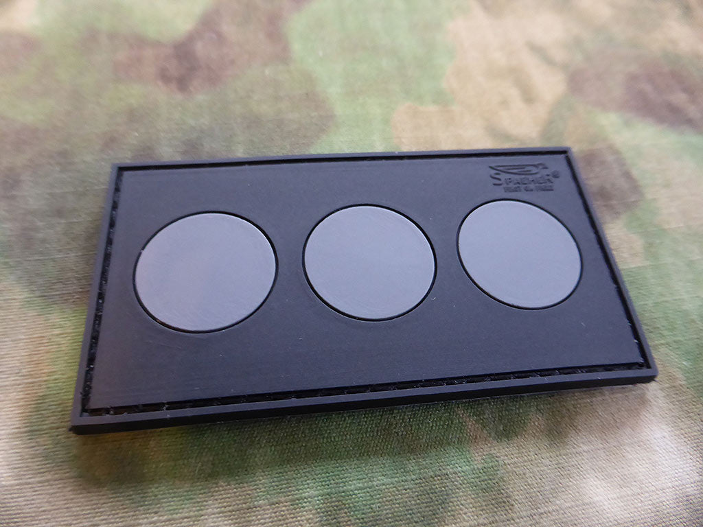 Polizeifunktionsabzeichen Zugführer Patch, blackops / 3D Rubber Patch - Patch Snatched
