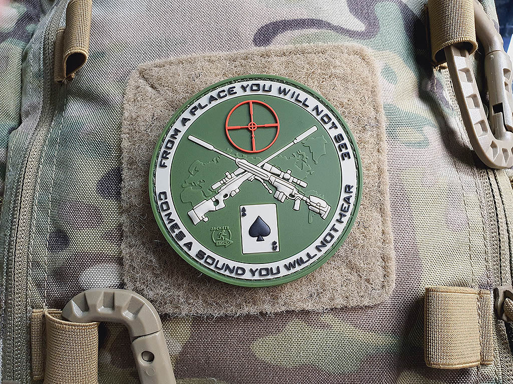 Sniper Patch, multicam / 3D Rubber Patch - Patch Snatched