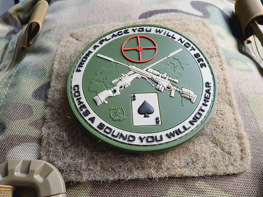 Sniper Patch, multicam / 3D Rubber Patch - Patch Snatched
