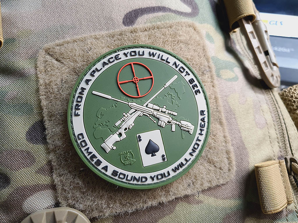 Sniper Patch, multicam / 3D Rubber Patch - Patch Snatched