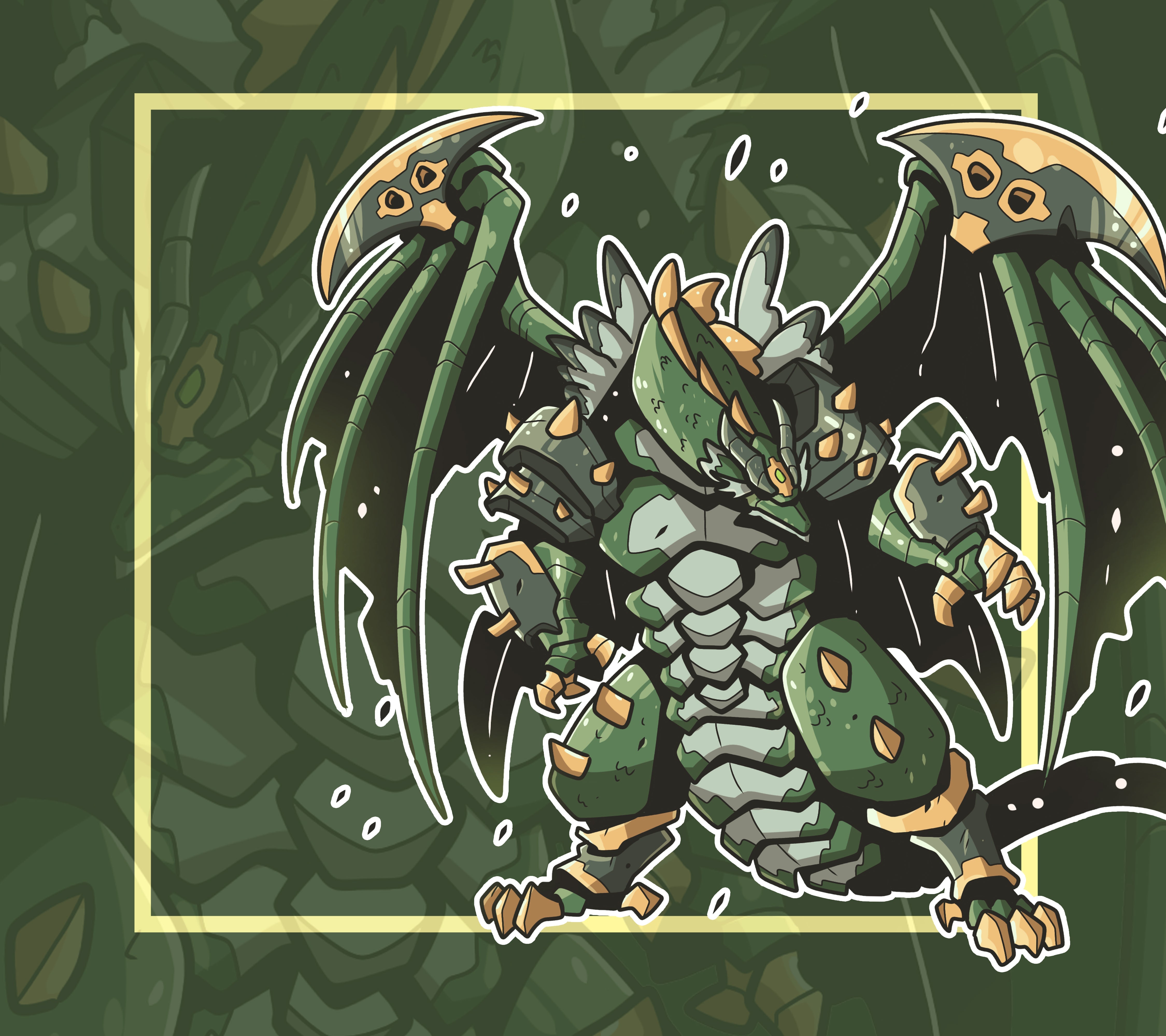 #1 Grnion - Limited Green Dragon Patch - Patch Snatched