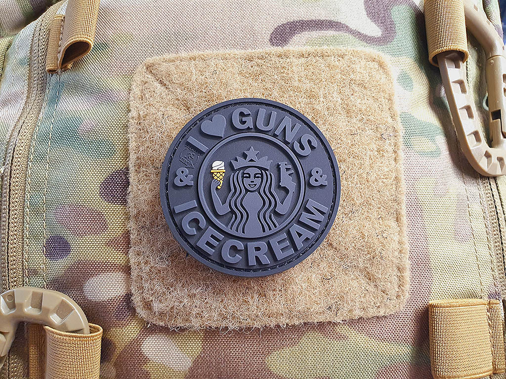 Guns and Icecream Patch, Blackops, 3D Rubber Patch - Patch Snatched