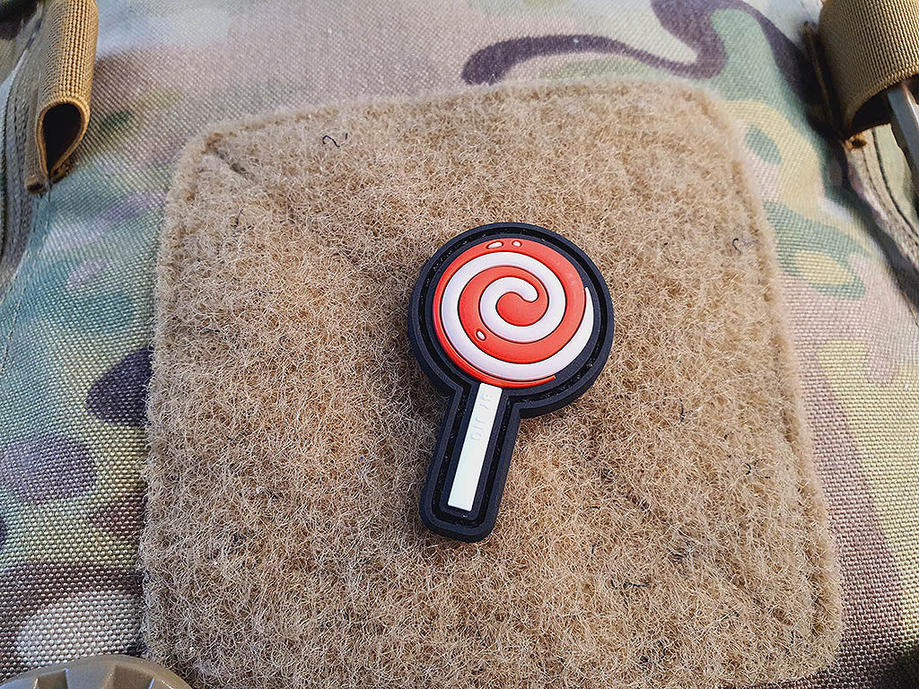 Lollipop micro Patch, fullcolor, 3D Rubber Patch - Patch Snatched