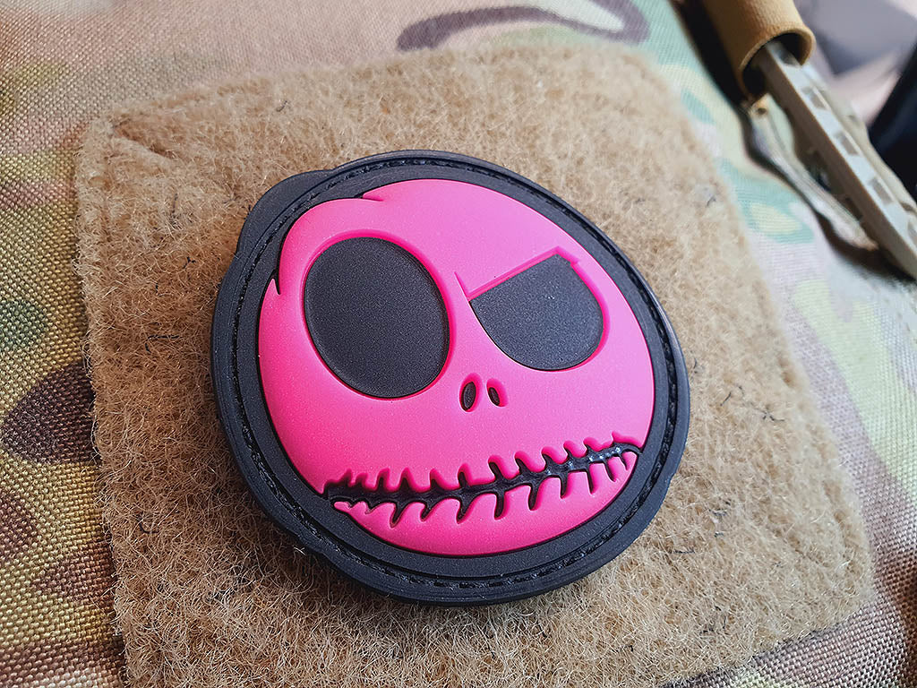 Big Nightmare Smile, Patch, pink gid (glow in the dark) / 3D Rubber Patch