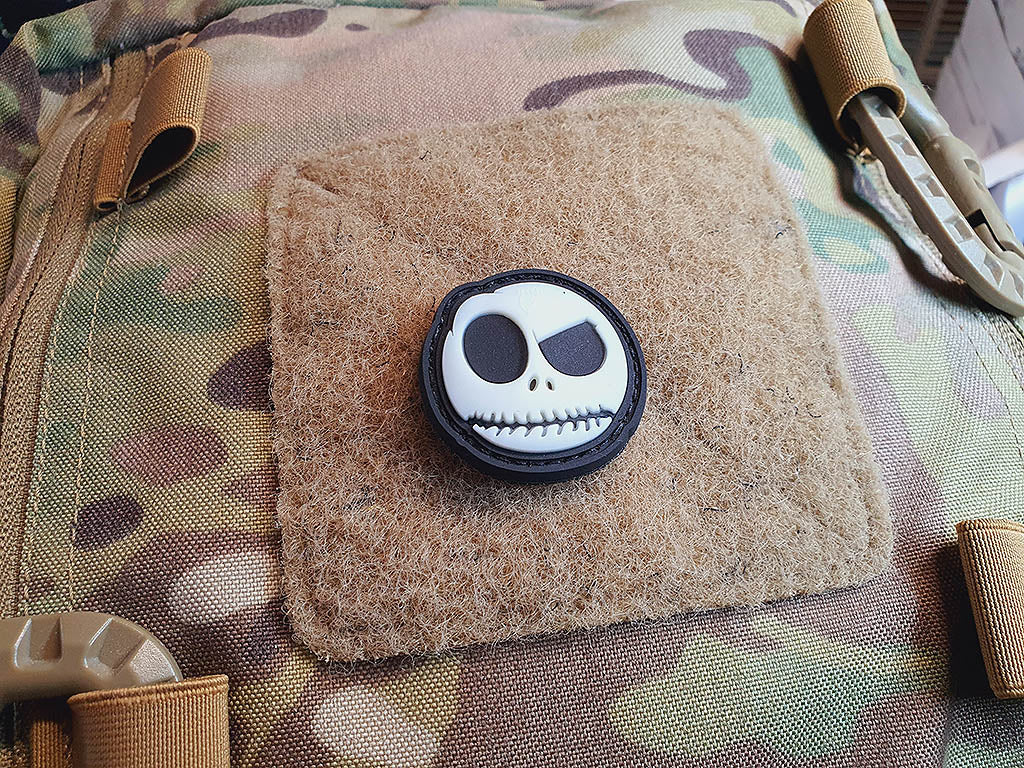 Nightmare Smile, Patch small, gid (glow in the dark), 3D Rubber Patch
