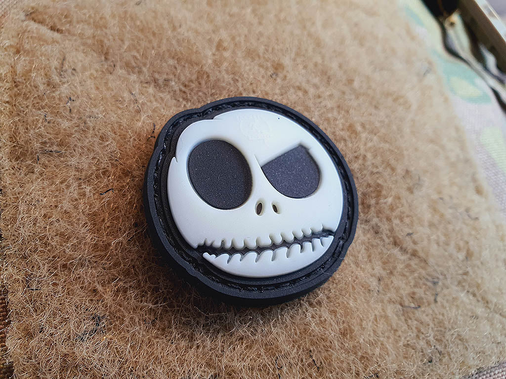 Nightmare Smile, Patch small, gid (glow in the dark), 3D Rubber Patch