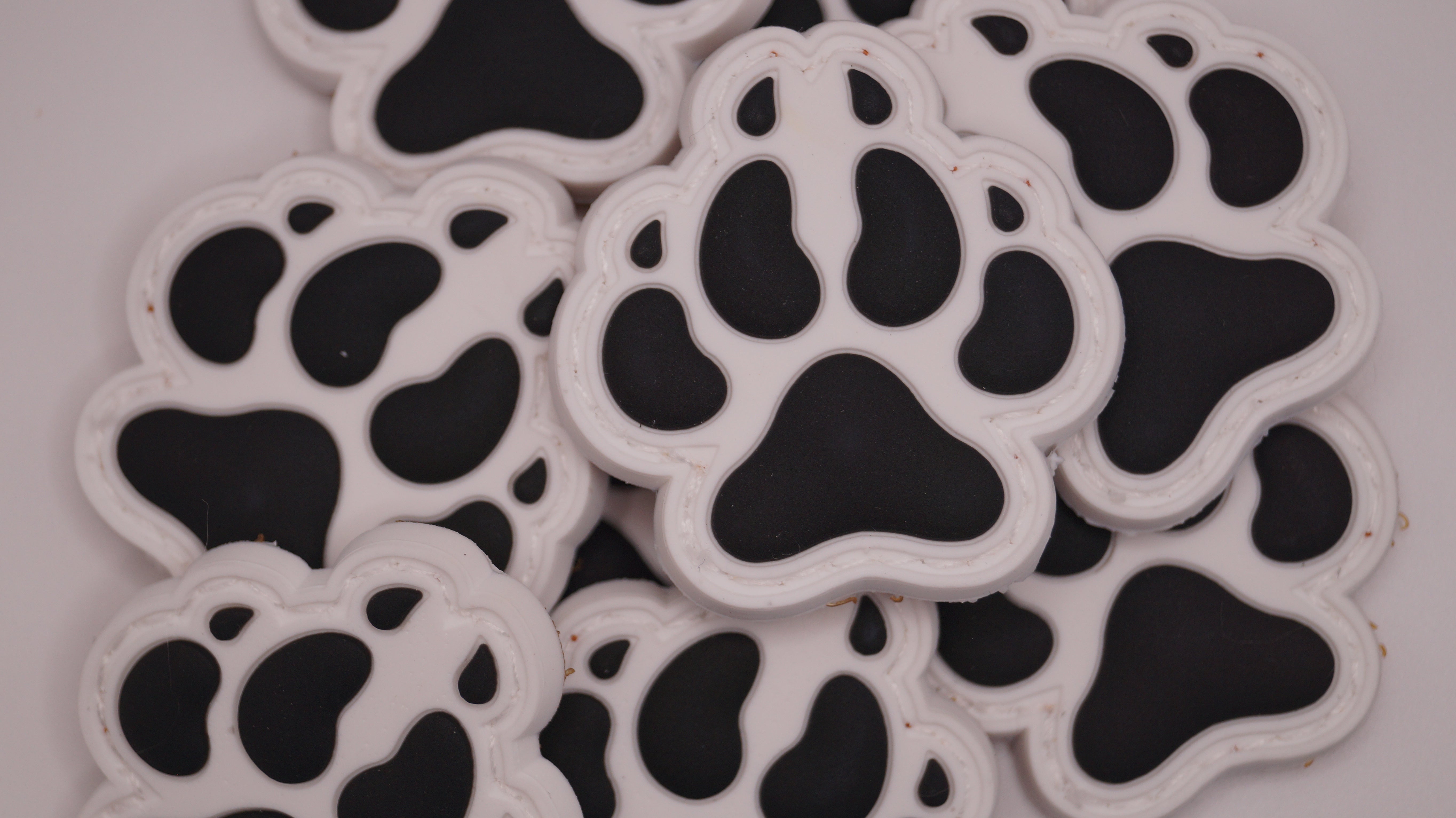 DogPaw 3D Rubberpatch Black