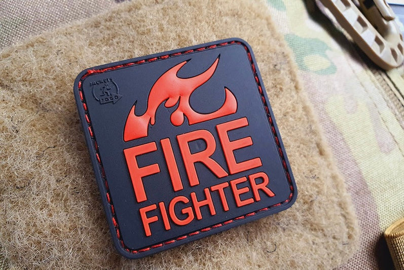 Firefighter Rubber Patch
