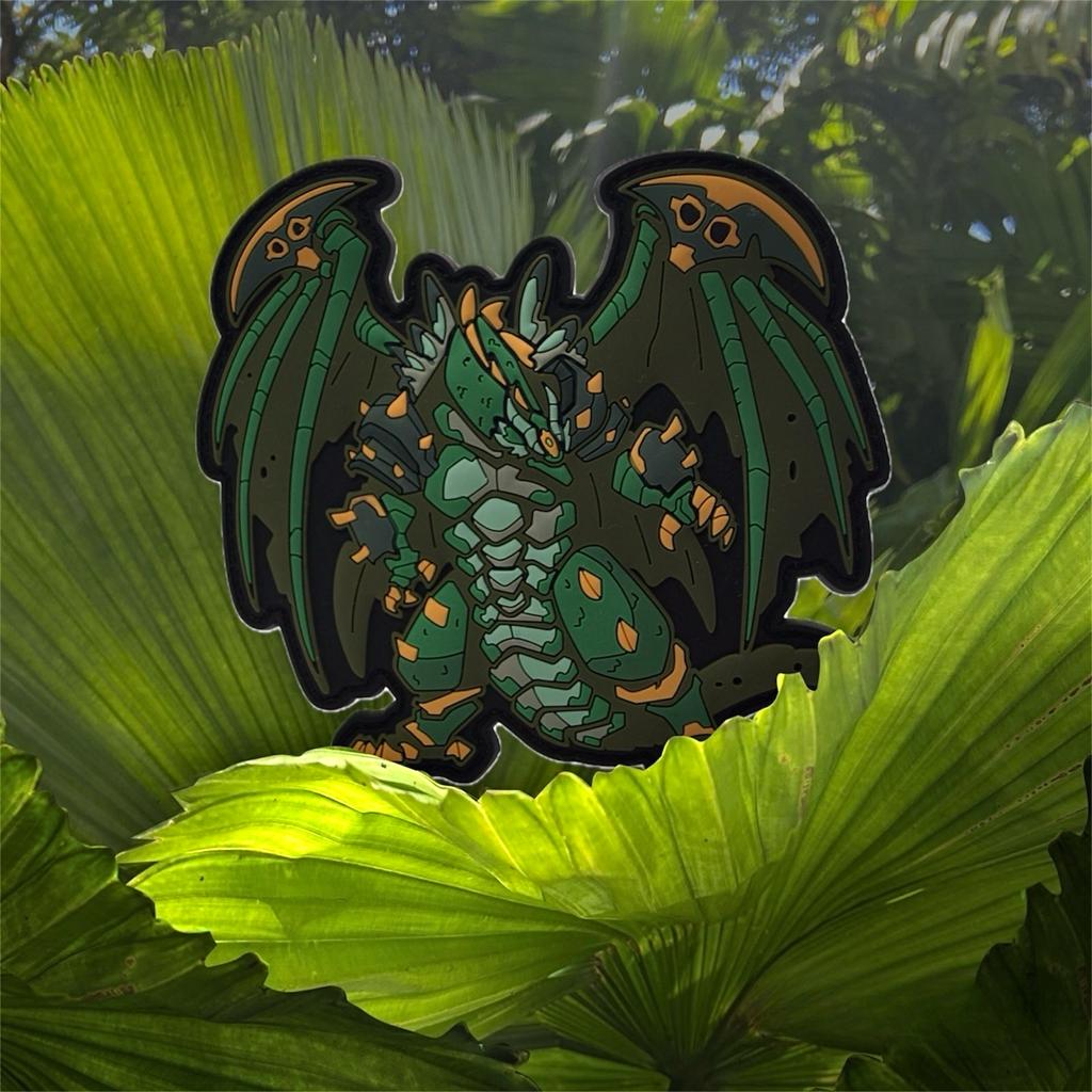 #1 Grnion - Limited Green Dragon Patch - Patch Snatched