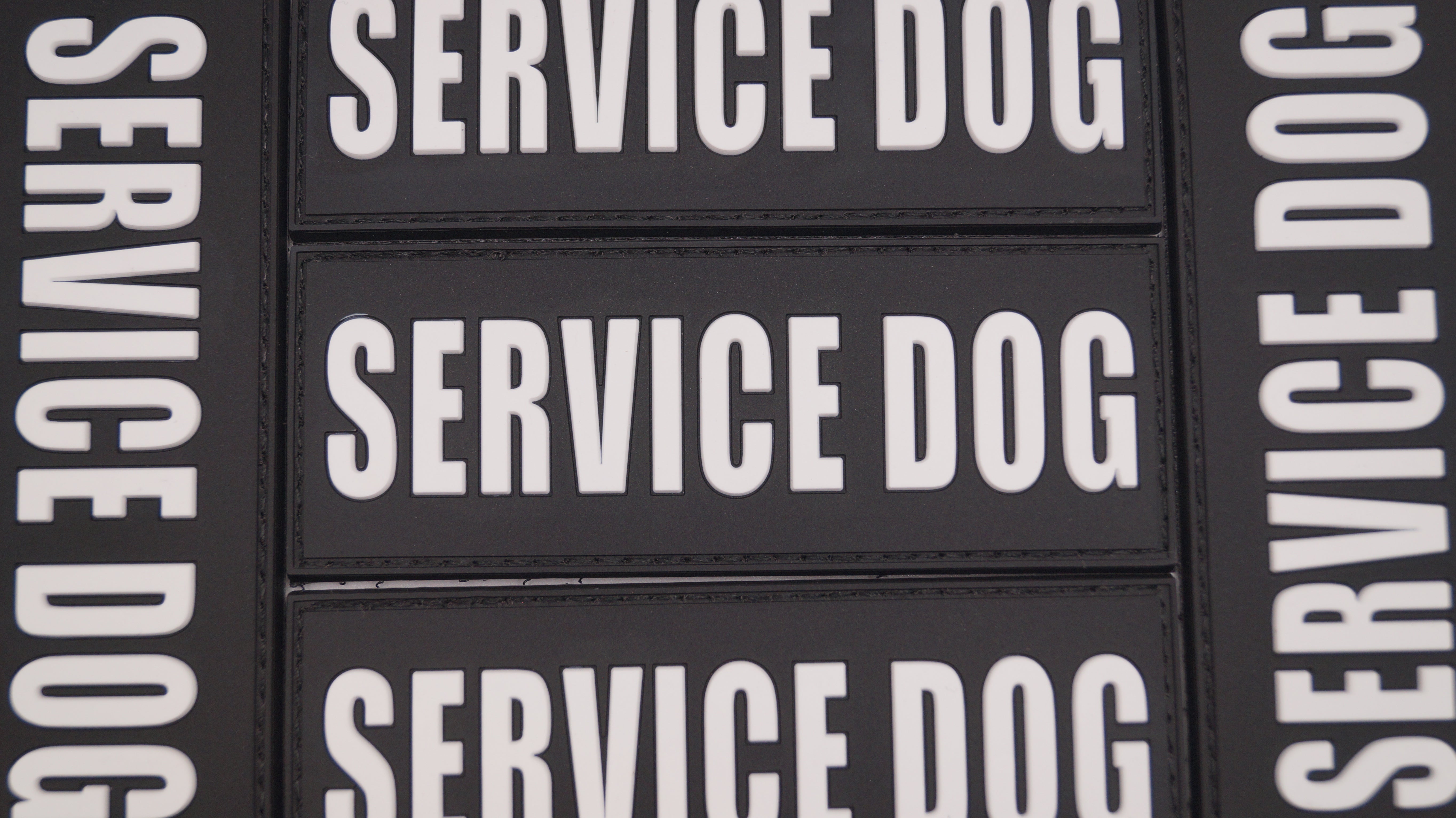 ServiceDog Rubberpatch (glow in the dark)