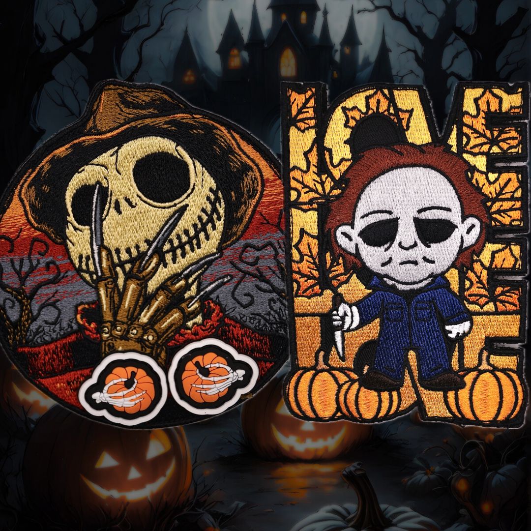Awesome Threesome Halloween Patch - Patch Snatched