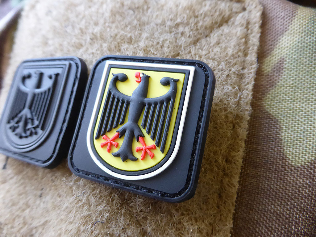 kleiner BPO Patch, fullcolor / 3D Rubber Patch - Patch Snatched