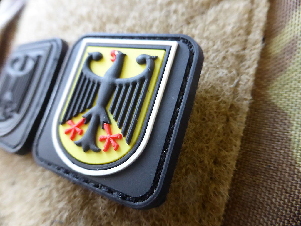 kleiner BPO Patch, fullcolor / 3D Rubber Patch - Patch Snatched