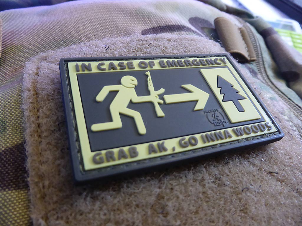 Emergency Patch, fullcolor / 3D Rubber patch