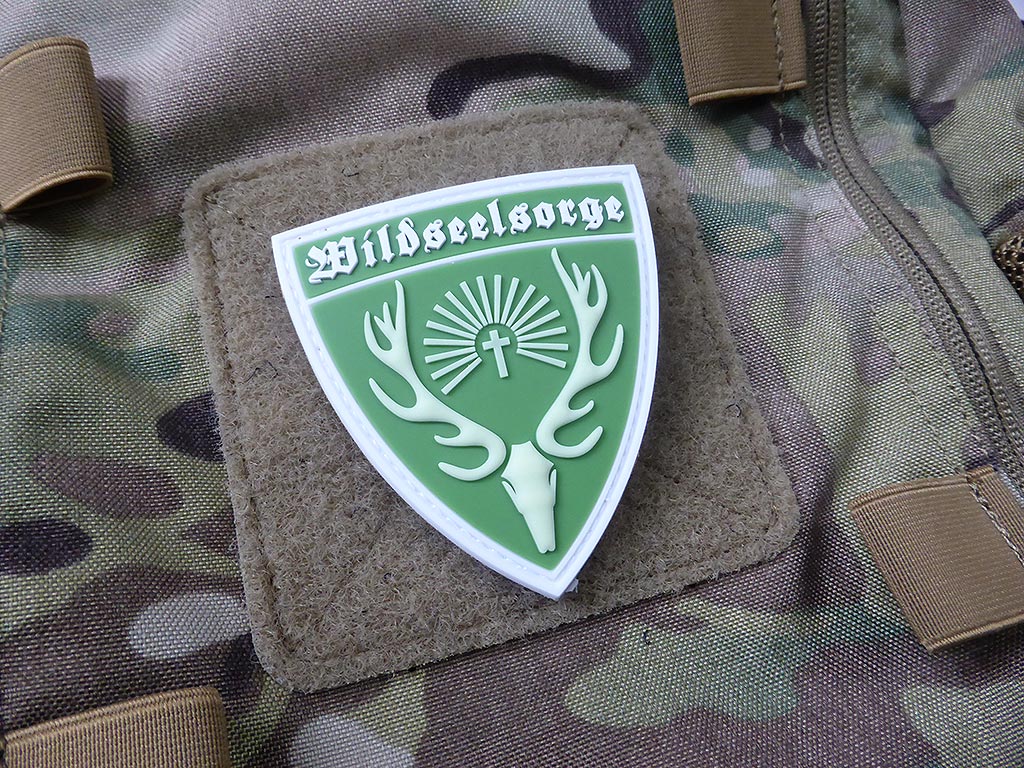 Wildseelsorge Patch, gid / 3D Rubber Patch
